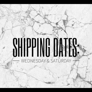 Shipping Info